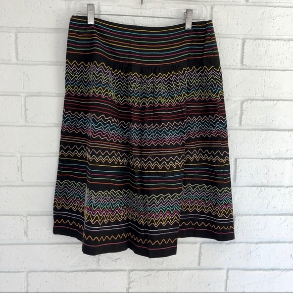 Multi-Color Embroidered Skirt - Picture 2 of 3